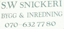 SW Snickeri Bygg och Inredning