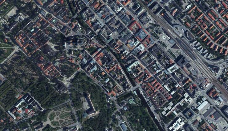 Uppsala från luften