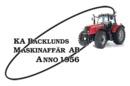 Backlunds Maskinaffär AB, K A logo