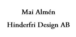 Mai Almén Hinderfri Design AB logo