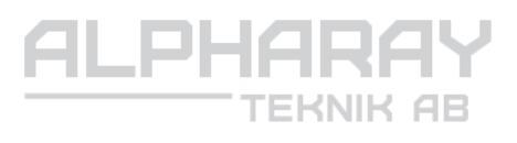 Alpharay Teknik AB logo