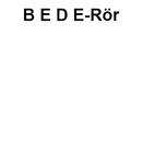 B E D E-Rör AB logo