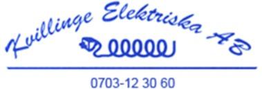 Kvillinge Elektriska AB logo