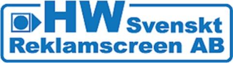 HW Svenskt Reklamscreen AB logo