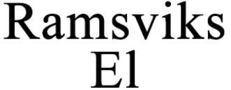 Ramsviks El logo