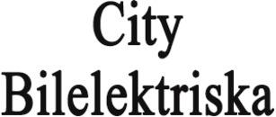 City Bilelektriska Borås logo