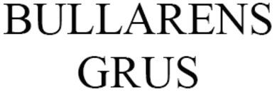 BULLARENS GRUS logo