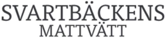 Svartbäckens Mattvätt logo