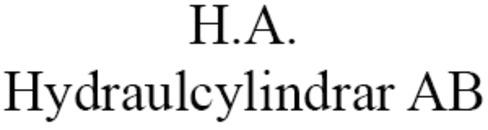 H A Hydraulcylindrar AB logo