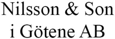 Nilsson & Son i Götene AB logo