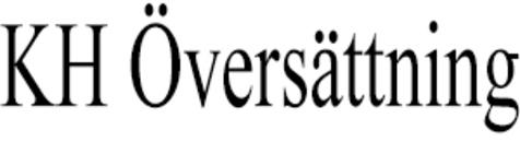 KH Översättning logo