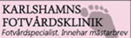 Karlshamns Fotvårdsklinik logo