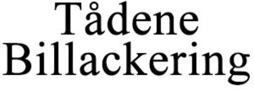 Tådene Billackering logo