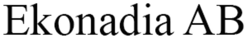 Ekonadia AB logo