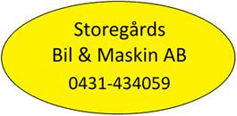 Storegårds Bil & Maskin AB logo