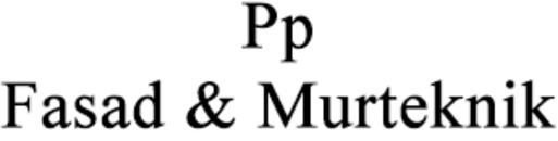 Pp Fasad & Murteknik I Motala/Vadstena AB logo