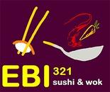 EBI 321 Sushi hot Wok logo