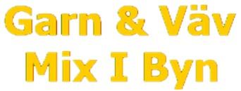 Garn O Väv Mix I Byn logo