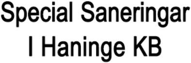 Special Saneringar I Haninge KB logo