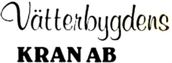 Vätterbygdens Kran AB logo