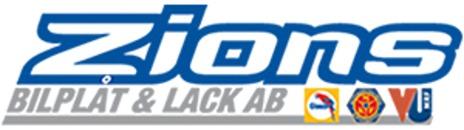 Zions Bilplåt och Lack AB logo