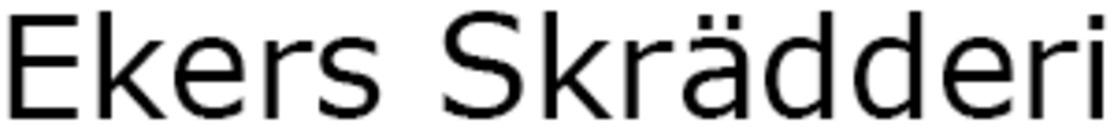Ekers Skrädderi logo