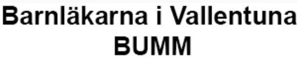 Barnläkarna i Vallentuna BUMM logo