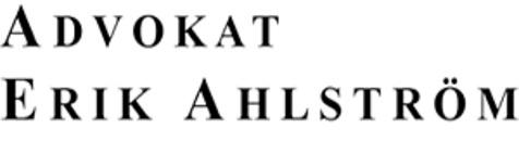 Advokat Erik Ahlström logo