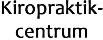 Kiropraktikcentrum logo