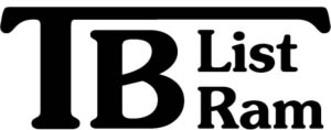 T B List & Ram AB logo