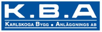 K B A Karlskoga Bygg- o. Anläggnings AB logo