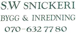 SW Snickeri Bygg och Inredning logo