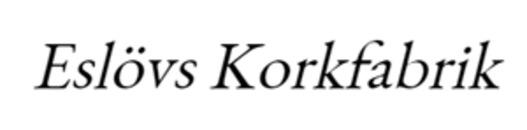 Eslövs Korkfabrik logo