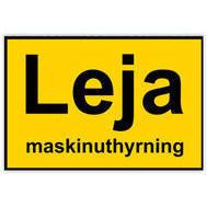 Leja Maskinuthyrning Sverige AB logo