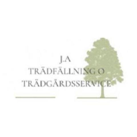 J.A trädfällning o trädgårdsservice logo