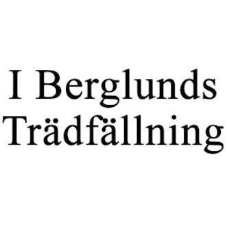 I Berglunds Trädfällning logo