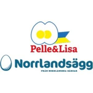 Pelle & Lisa / Norrlandsägg AB logo