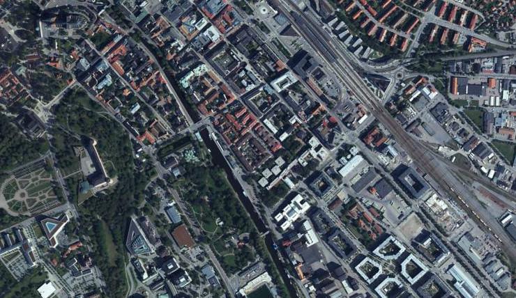 Uppsala från luften